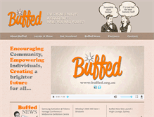 Tablet Screenshot of buffed.org.au