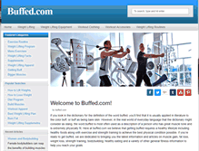 Tablet Screenshot of buffed.com